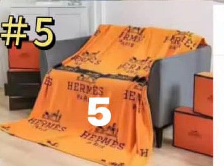 Herme's Throw Blanket