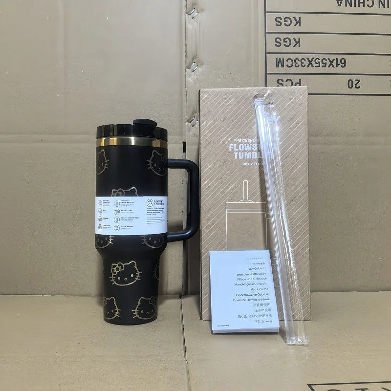 Hello Kitty Thermos Cup with Handle