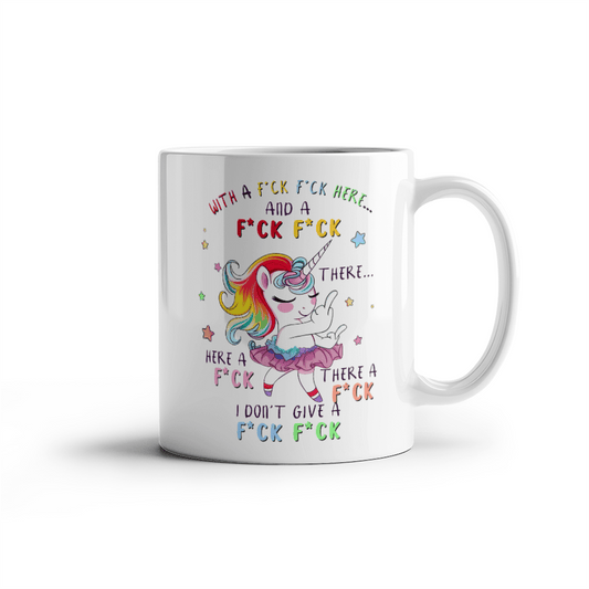 Old McDonald Had a Unicorn Theme Mug