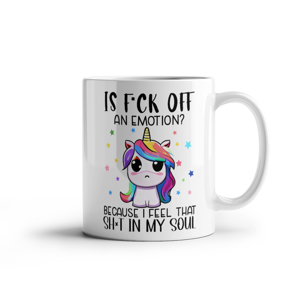 Magical Moods: Unicorn Emotions Ceramic Mug