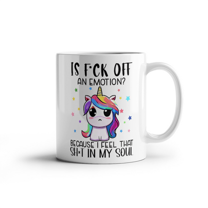 Magical Moods: Unicorn Emotions Ceramic Mug