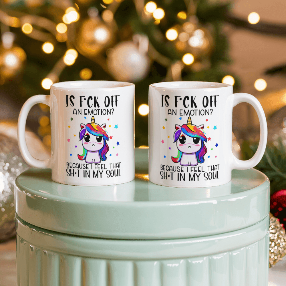 Magical Moods: Unicorn Emotions Ceramic Mug