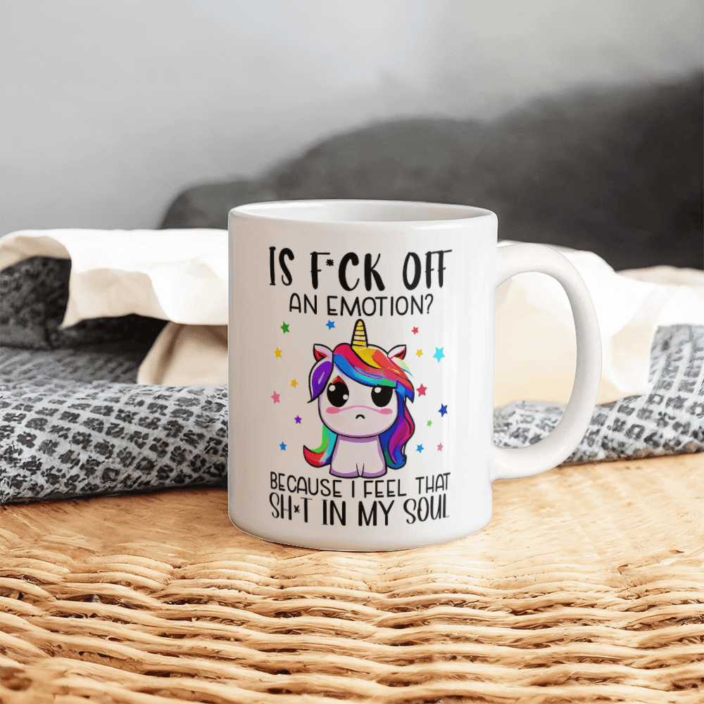 Magical Moods: Unicorn Emotions Ceramic Mug