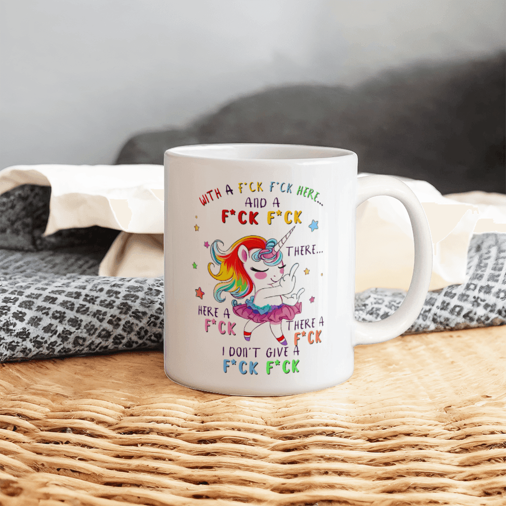 Old McDonald Had a Unicorn Theme Mug