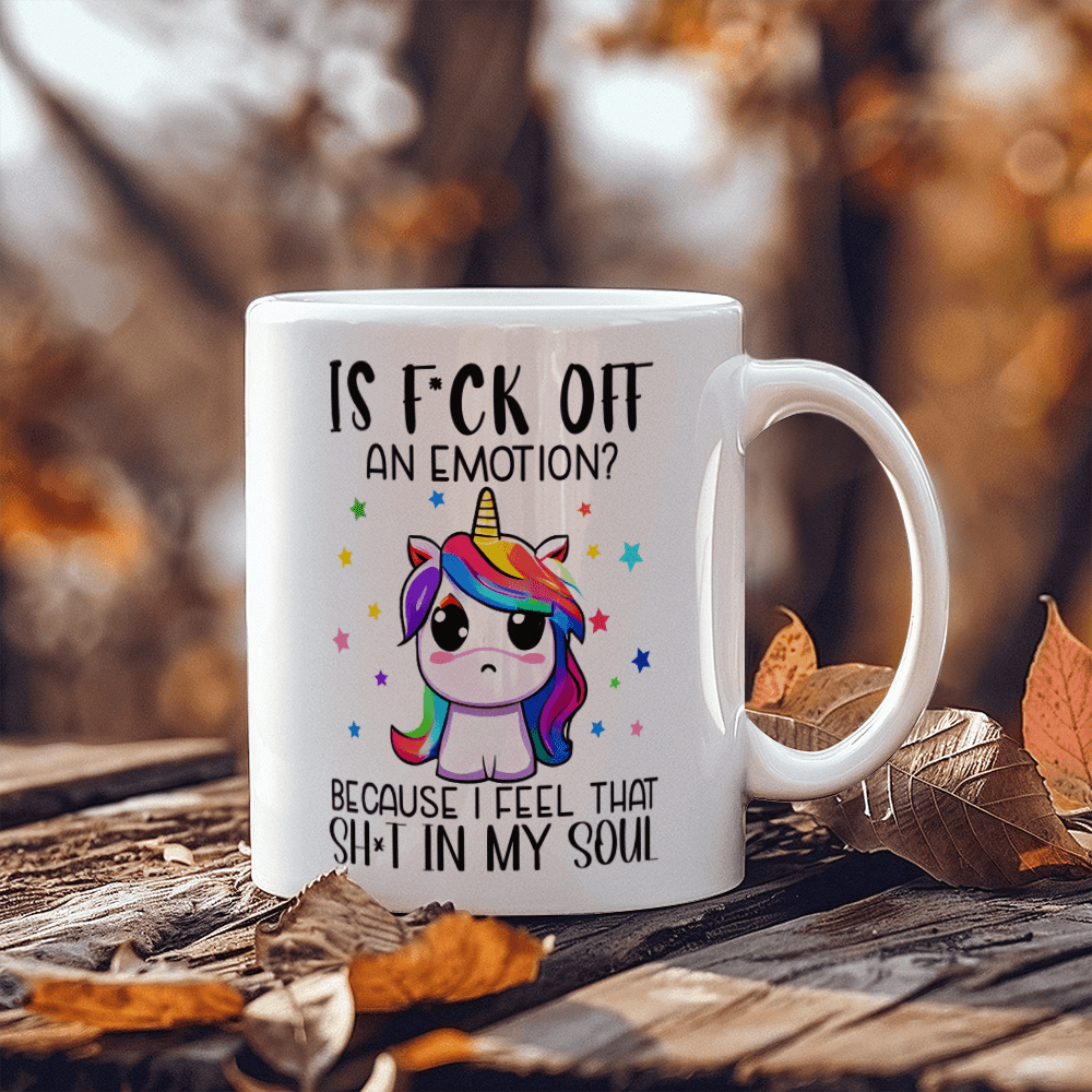 Magical Moods: Unicorn Emotions Ceramic Mug