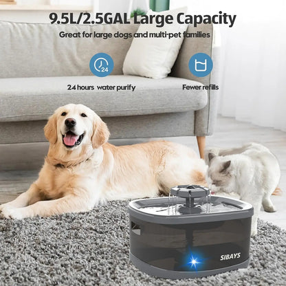 Flowing Pet Water Fountain