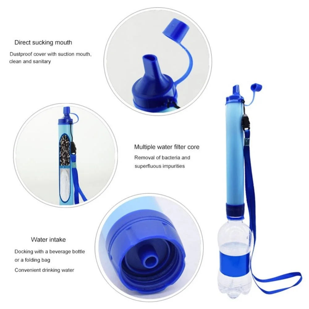 Emergency Water Filter Straw