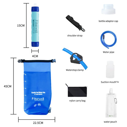 Filterwell Gravity Water Straw