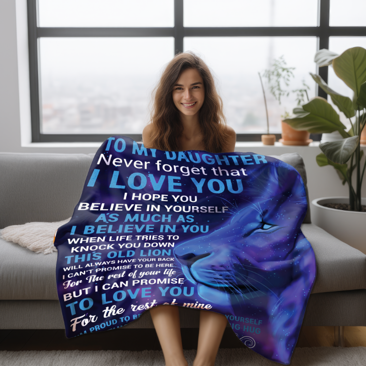 To My Daughter | Arctic Fleece Blanket 50x60